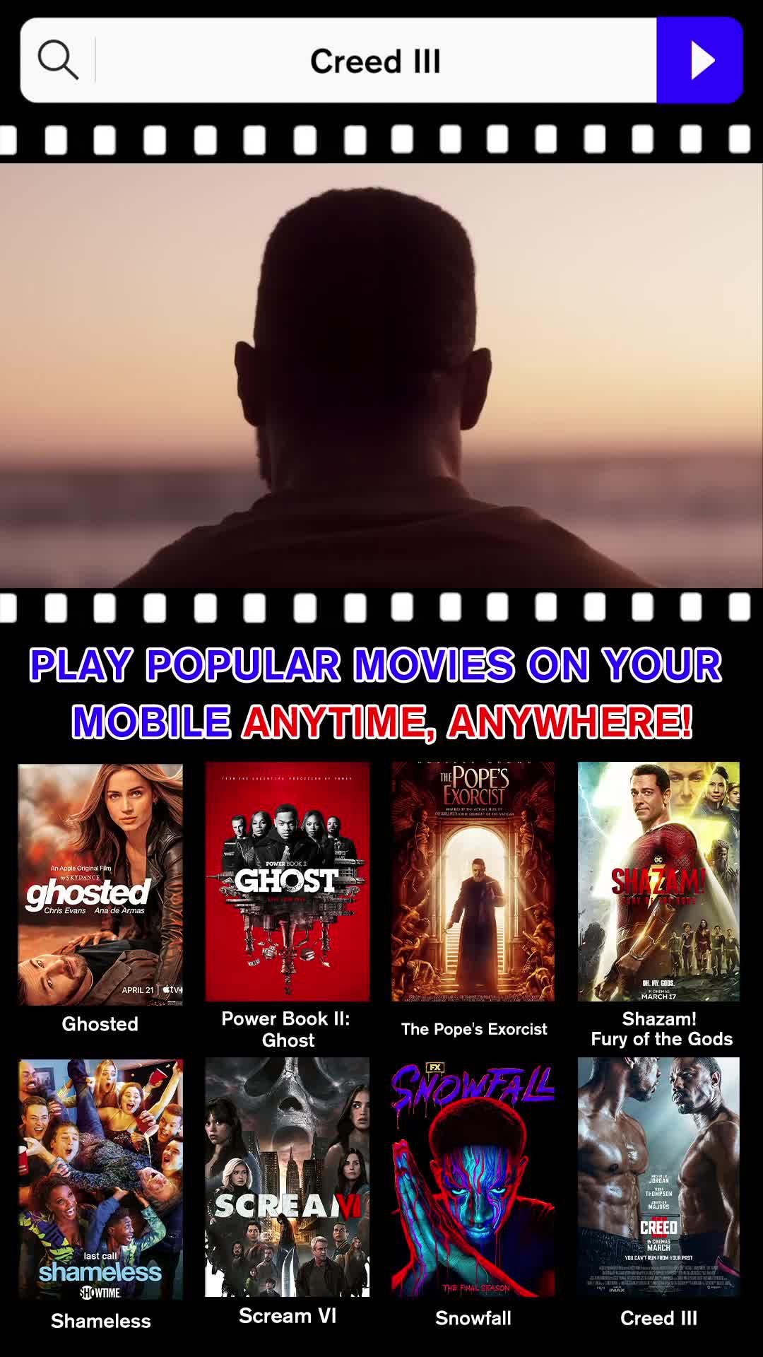 Millions of popular movies, TV shows, exclusive movies and more!
