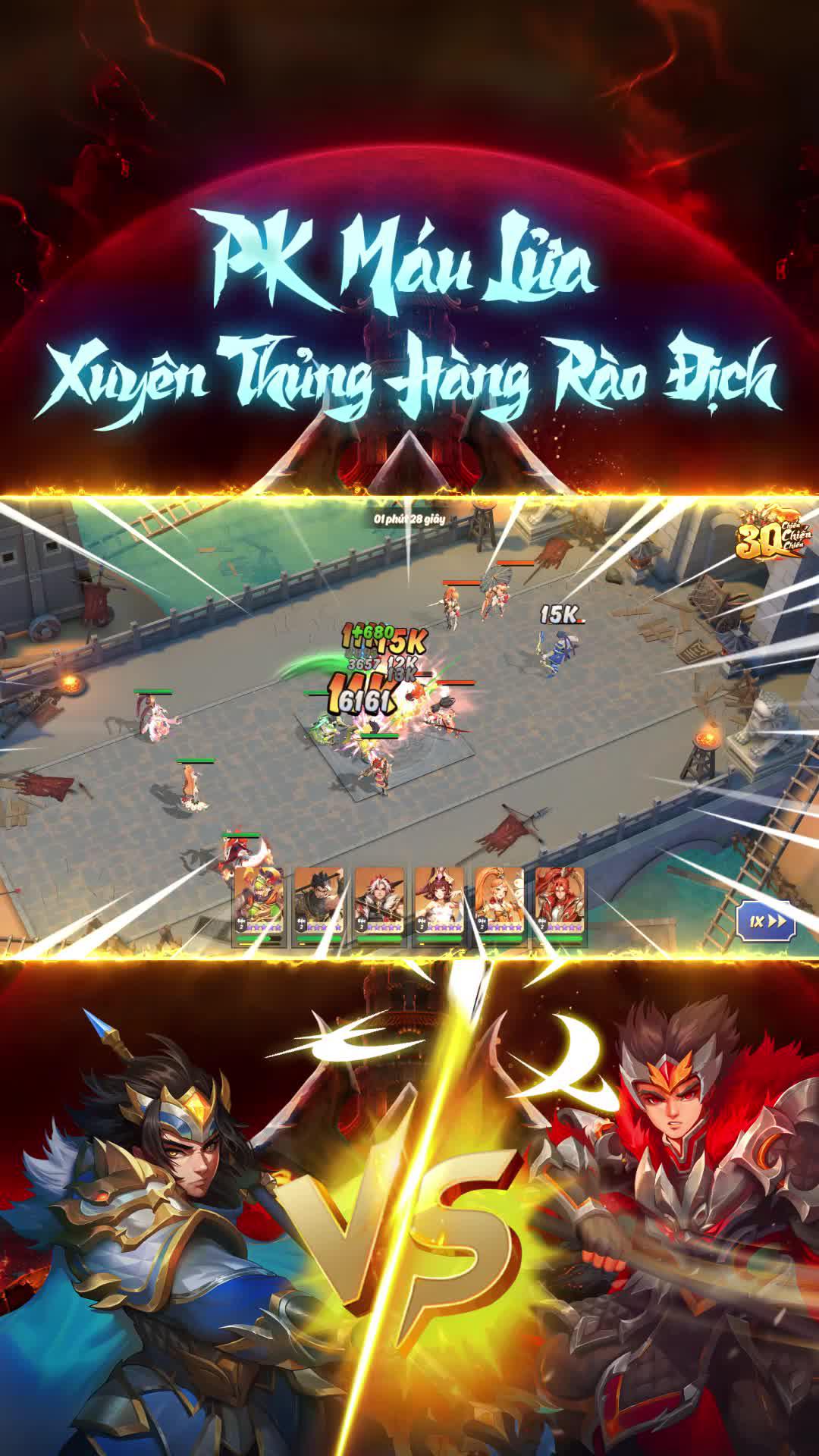 Reroll vô hạn - Gacha hết nấc - Tướng xịn trao tay - Gặt ngay top server!