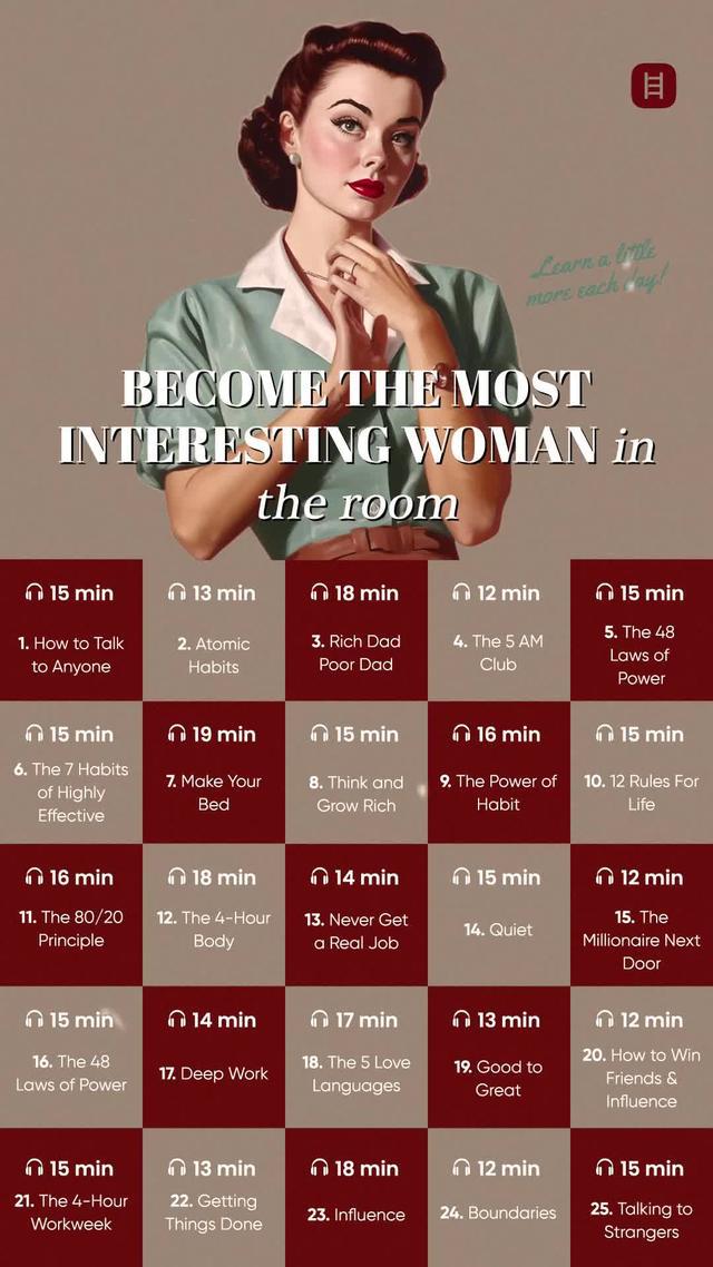 Turn self-development into laid-back and easy leisure with this book summary app!