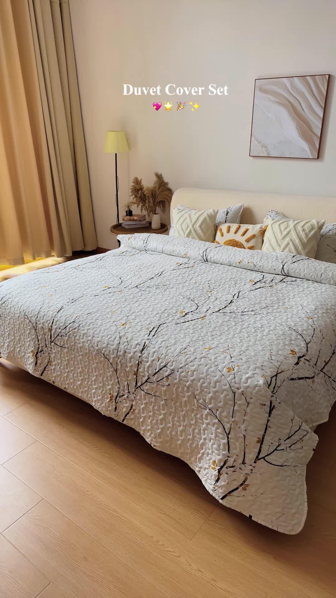 Transform your living space into a haven of comfort and style! 🏠✨ Get wrapped up in luxury with these ultra-soft duvet covers! 😍✨ Dive into unparalleled comfort and give your sleep space a hint of sophistication. 💖 💕Free shipping & Free returns now✨ #interiordesign #homefinds #cocyhome #homesale #instagood #foryou #foryourpage #fyp #trending #homealone #makeeverythingbeautiful #surroundyourselfwiththethingsyoulove #cosy #cosyhome #cosyvibes #comfycozy #luxurybedding #luxurybed #beddingset #newbedding #premiumbedding #temusale #temuhaul #temu #temufinds #temudecor #CozyDreams #BedroomLuxury #extraordinaryinteriors