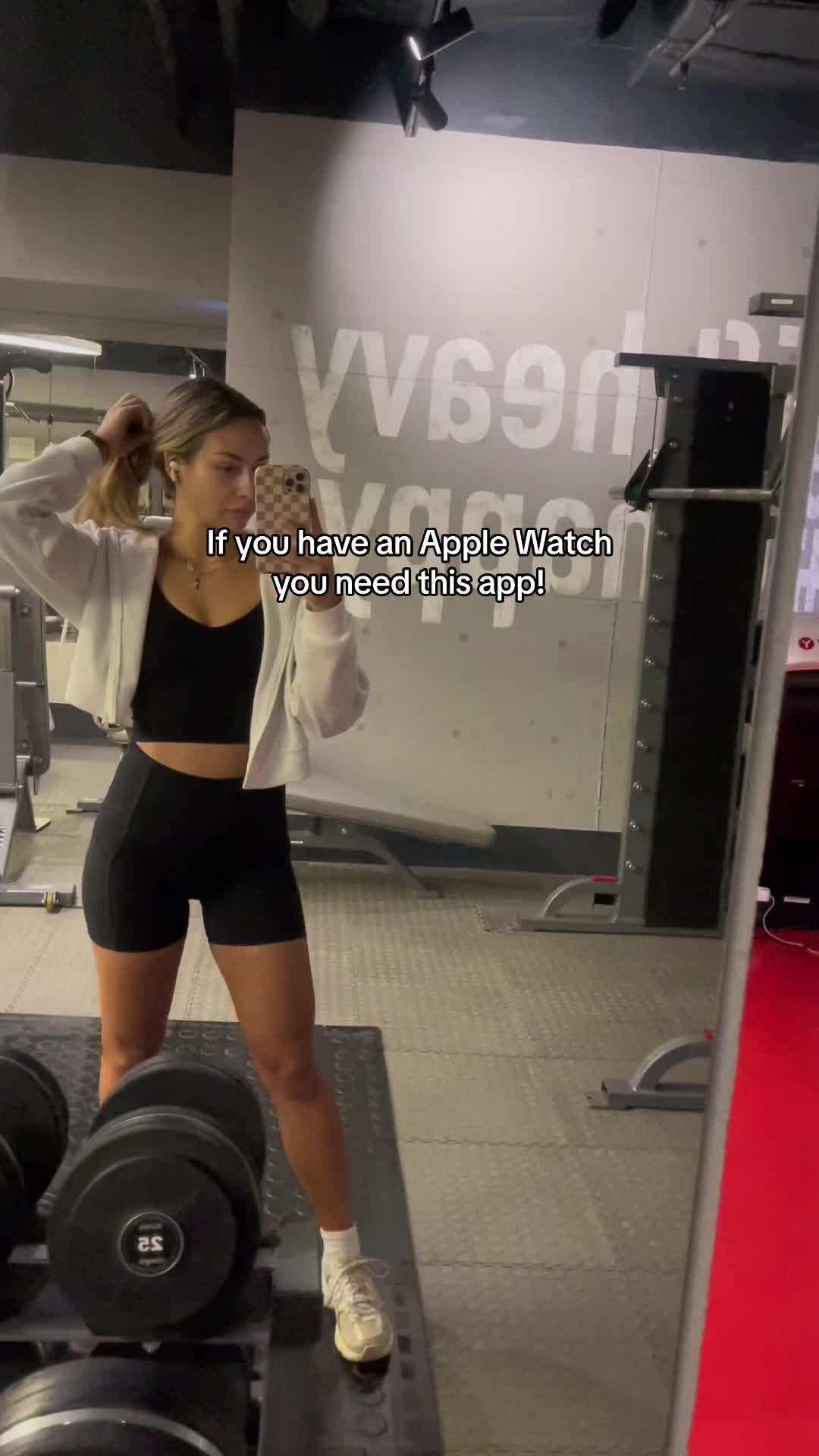 New years resolutions made easy with Train Fitness Workout Tracker #gymtok #trainfitness #applewatch #applewatchfitness #gymhack #fitness 