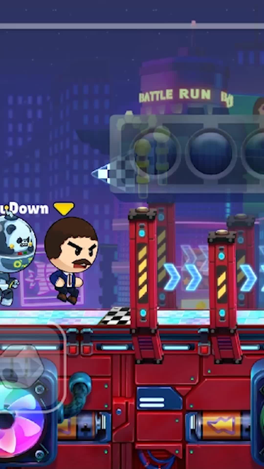 Race to the finish line!