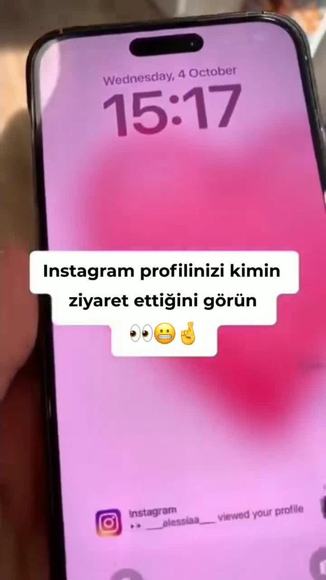 Instagram profilinize kimin baktığını bilmek ister misiniz?