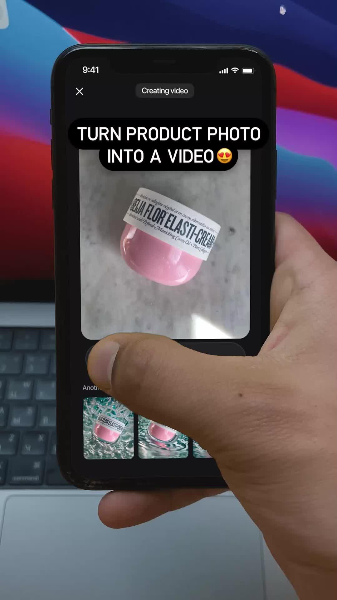Video editor for viral content