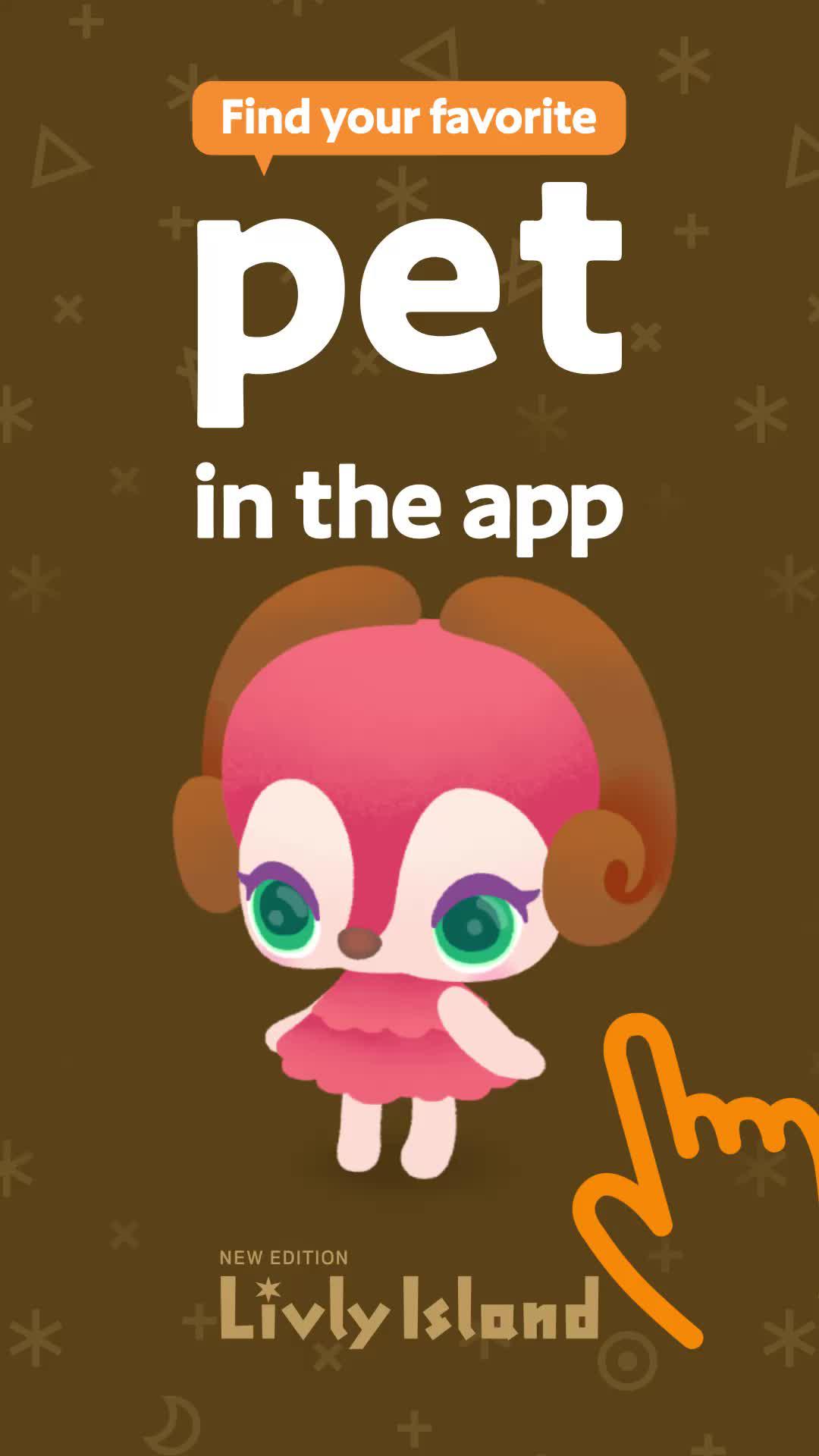 A relaxing pet app