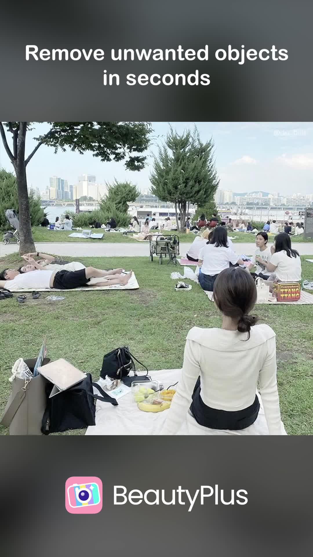 Remove unwanted objects in seconds