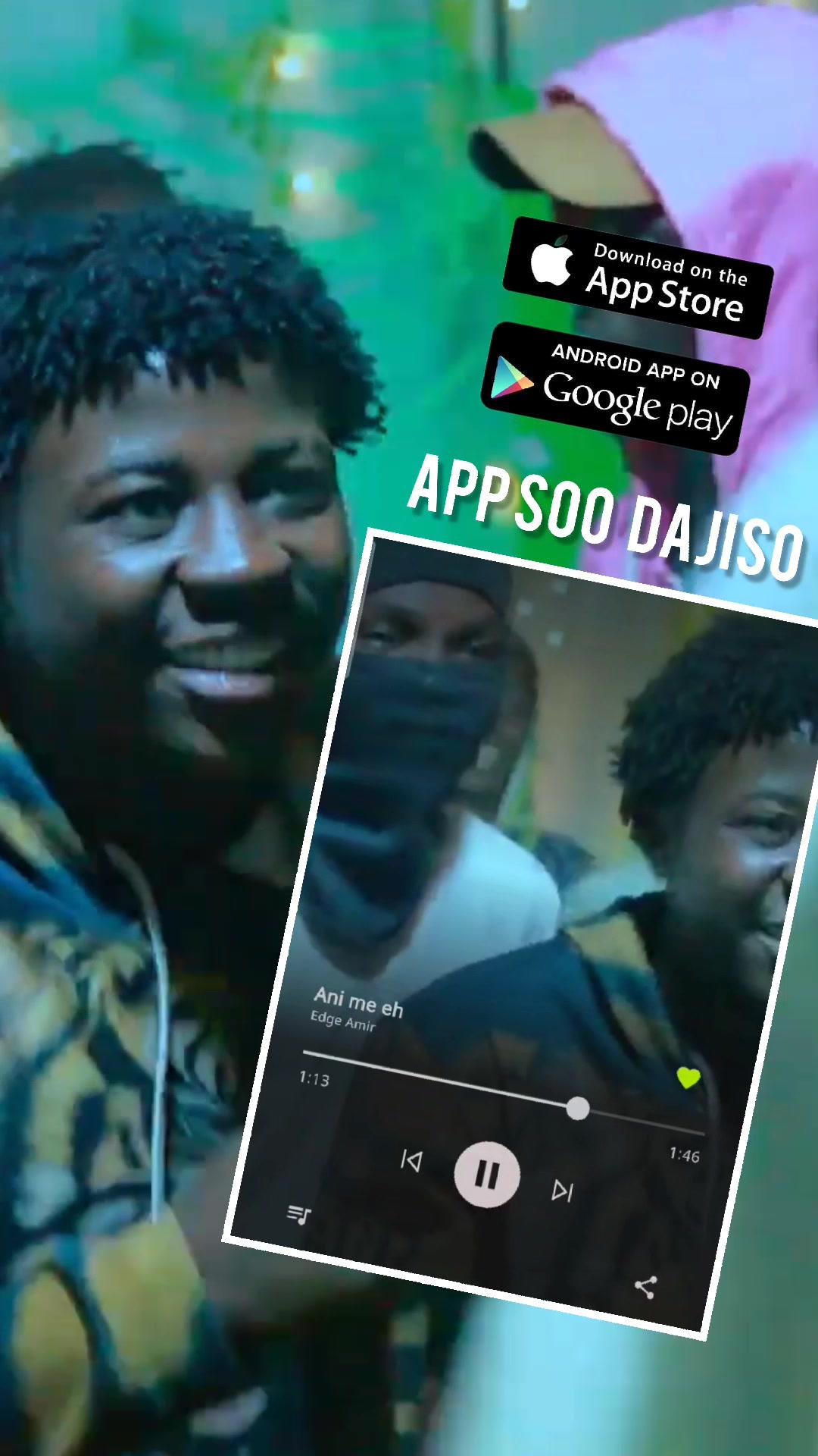 App kasoo dajiso Andriod ama iPhone. #somaliapp #nomadlyrics