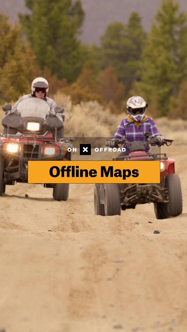 Offline maps lets you explore more. #onxoffroad #offroad #offroading4x4 #trailride #maps #onx #gofarther 