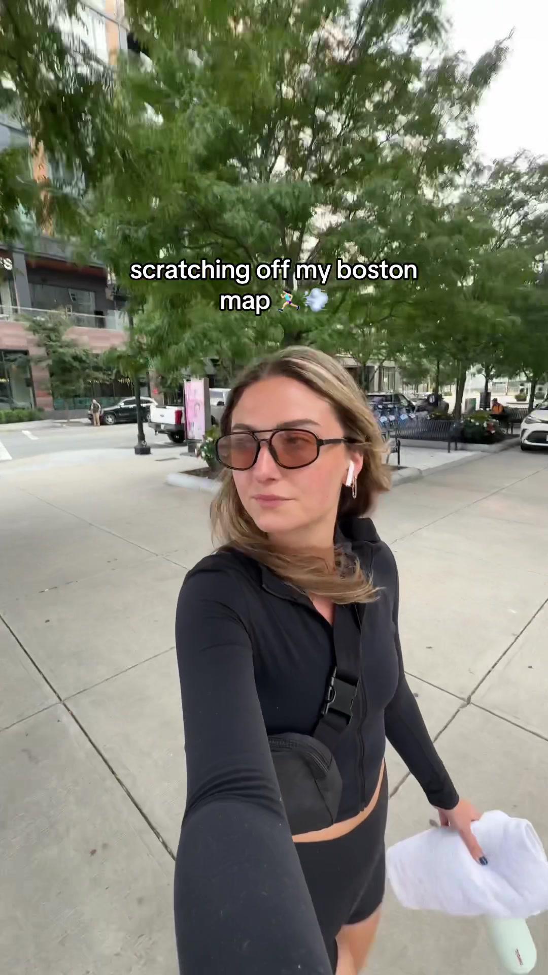 on a mission to scratch off all of boston 🏃🏻‍♀️💨💨 #bump #amo #scratchmap