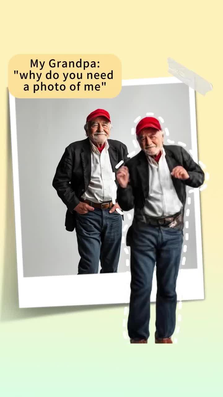 Just a touch to make the people in your photos dance!