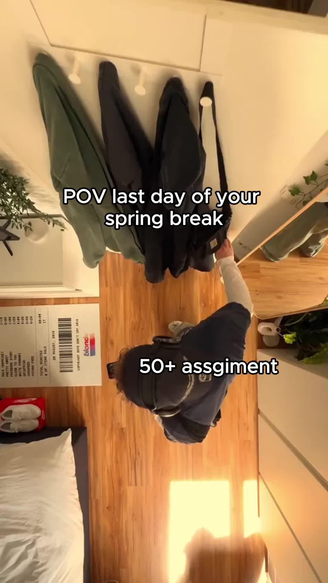 Have great spring break😈#highschool #goodgrades #student