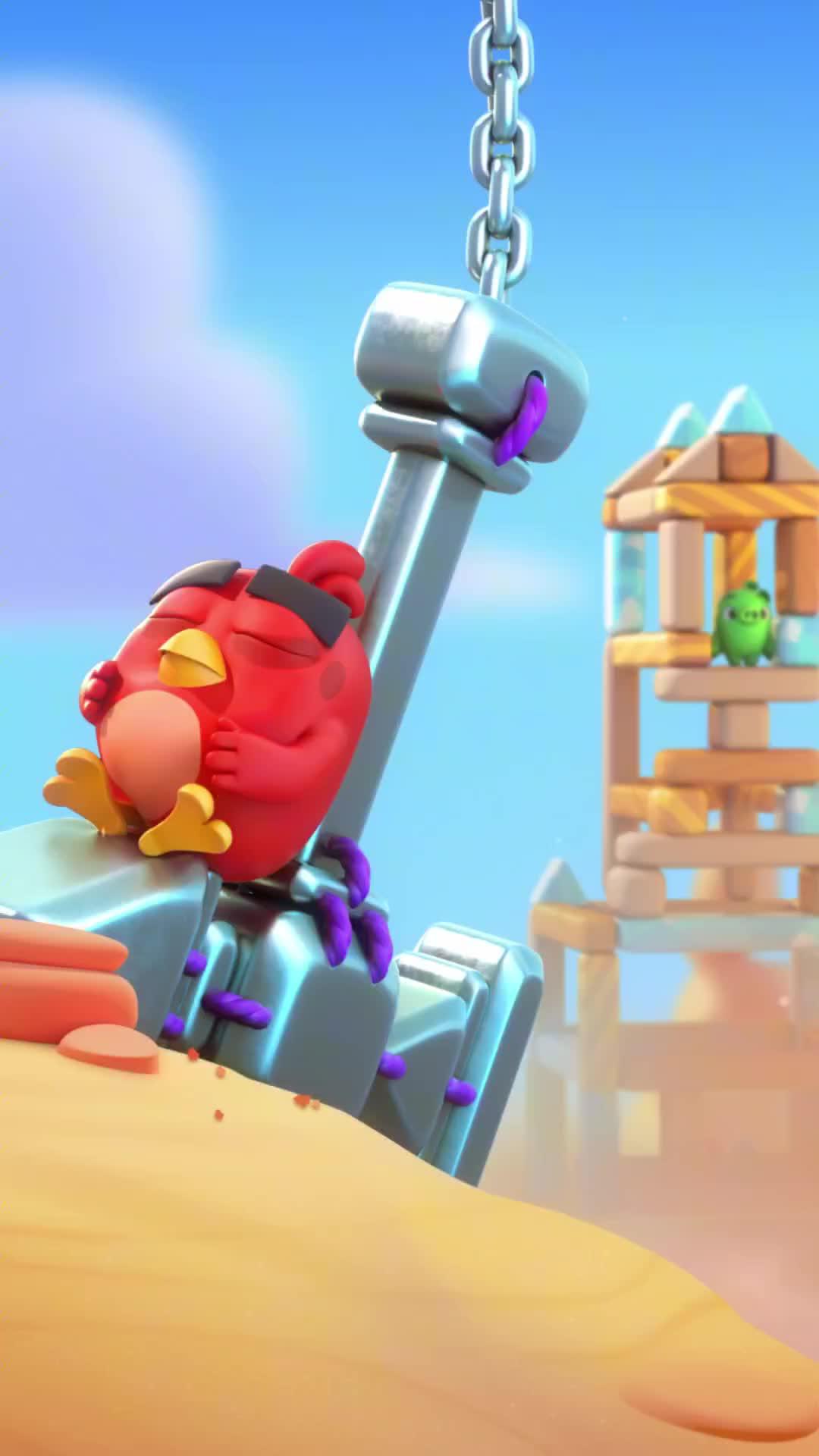 The Angry Birds are back - and better than ever! Fling birds & topple towers!