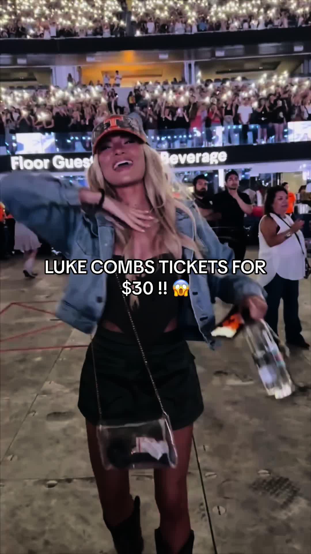Beautiful crazy last minute deals for Luke combs concert tickets! @Gametime #gametimeapp #lukecombsconcert #lukecombs #countryconcert #countrytok #festivalseason