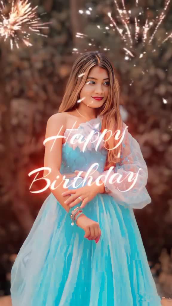 Happy birthday to you! Use this template to create your birthday video!