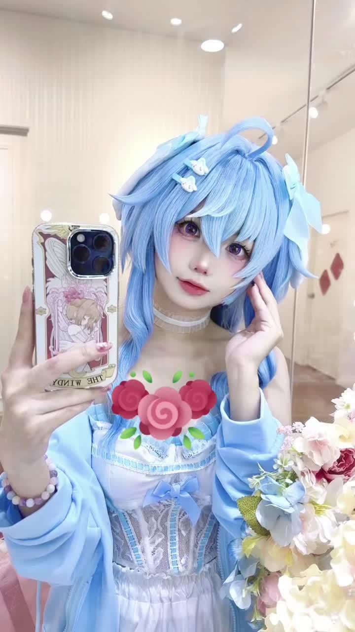 Turned my cosplay into a figurine using Garage Kit filter AI Mirror app Didn't know my figurine will look this cute 🤭💖 #cos #cosplay #aimirror #filter #DemonKiller #fyp