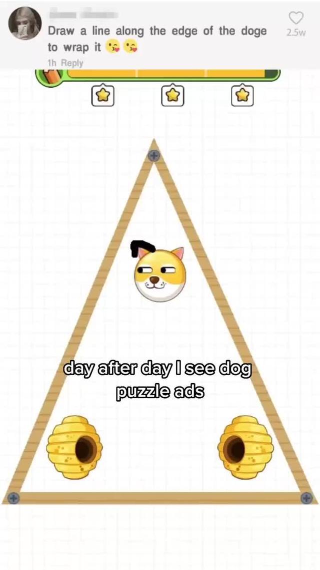 Draw to save the dog from the bees