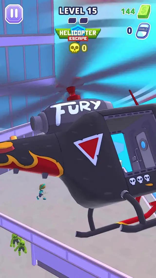 Make hell out a helicopter!