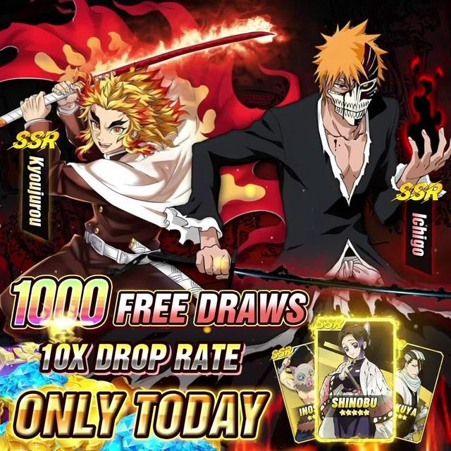  Tap to PLAY! Get 1000 PULLS FOR FREE