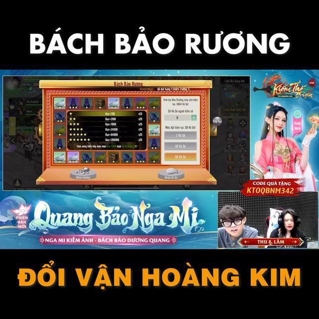 Kiếm Thế Origin - Tính năng kinh điển: Bách Bảo Rương. Chơi game đổi vận ngay!