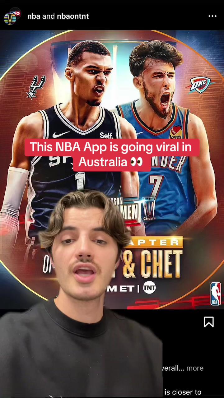 Stadium Live is the 🐐 NBA app for a reason #nba #basketball #hoops #australia #nbabasketball