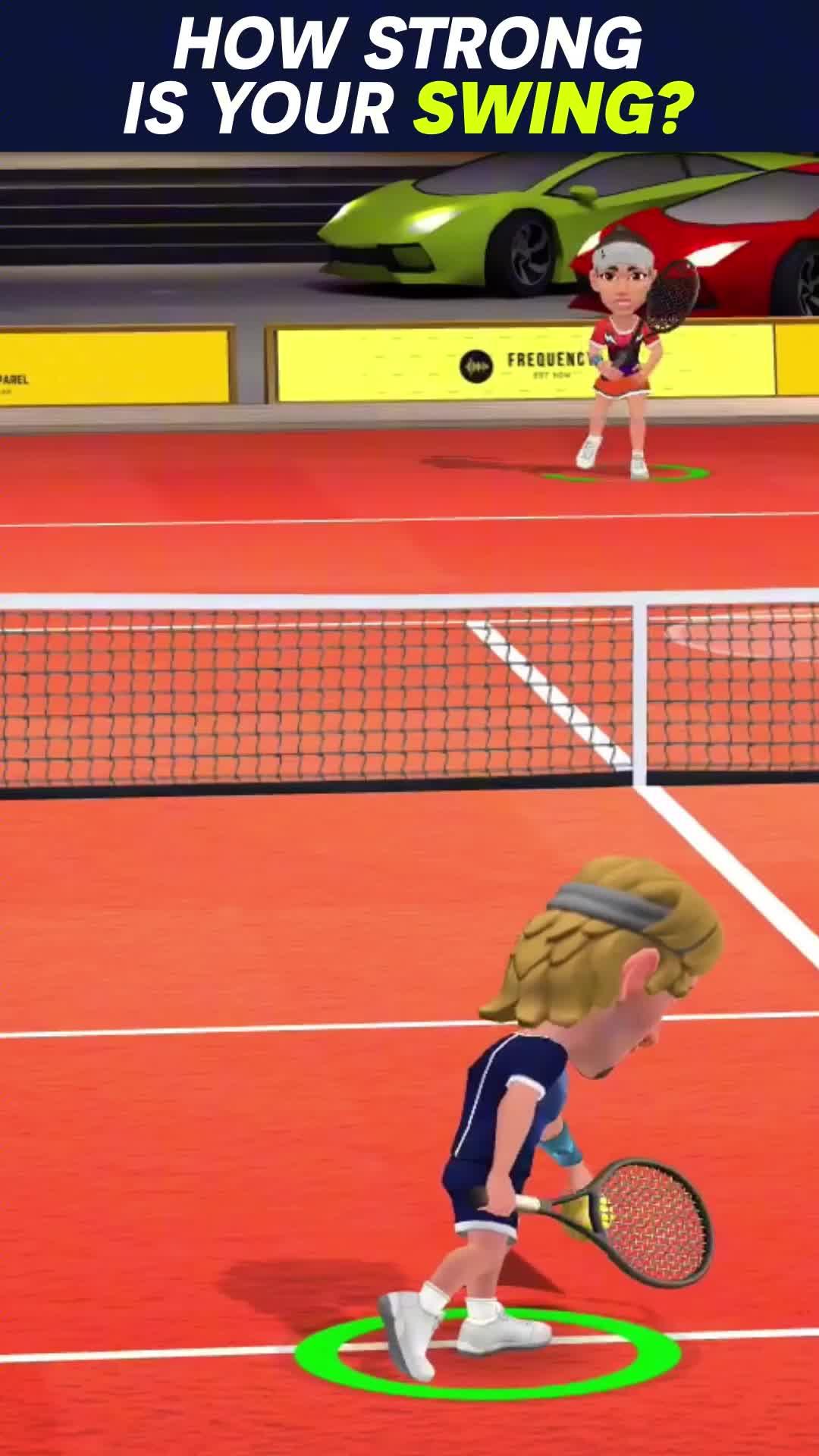 Be the champion in this fun casual Tennis game!
