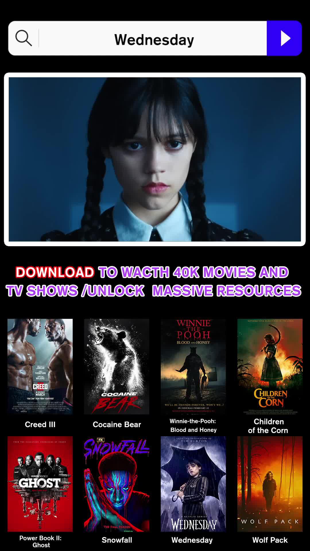 Download and unlock massive resources