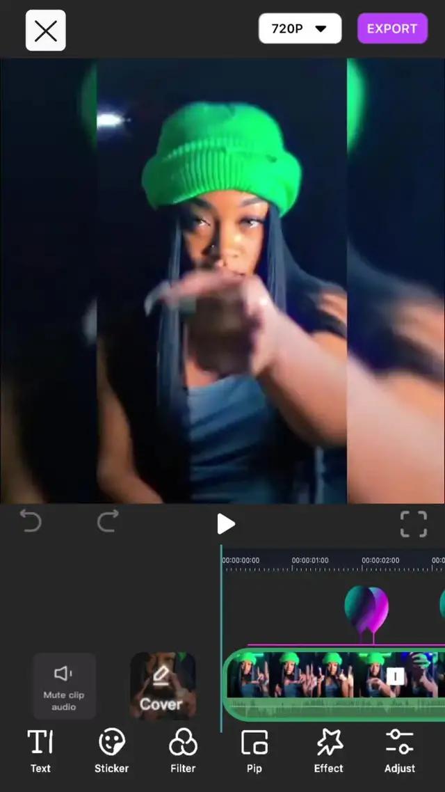 Upload your photos and create videos, all you need is a template