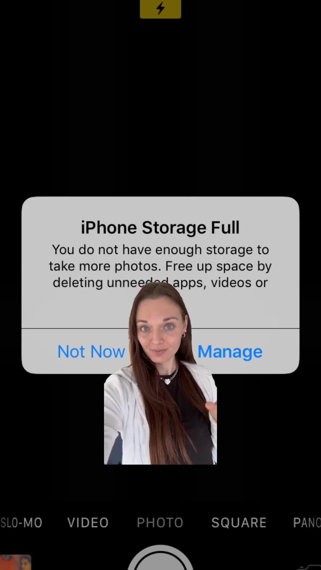 Free up storage with Cleanup app in seconds.