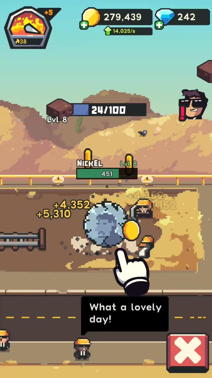 How deep can you go? #earthinc #idle #game #playforfree