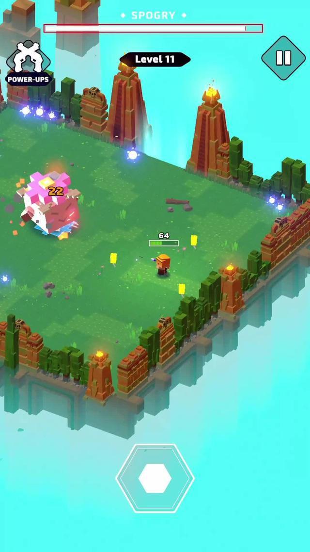 Shoot your way to glory through endless hordes of monsters & epic bosses