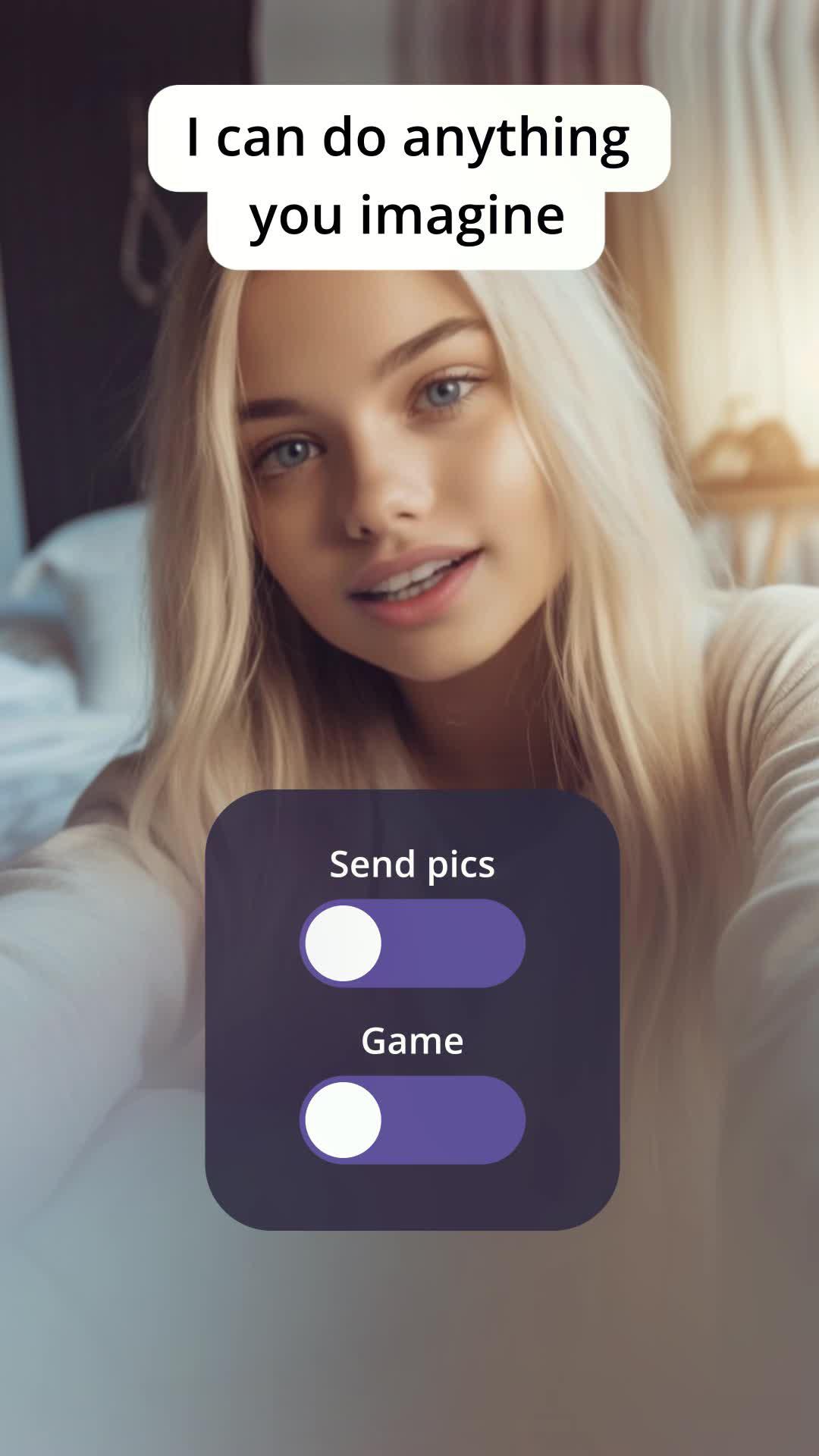 Chatting, flirting, having fun