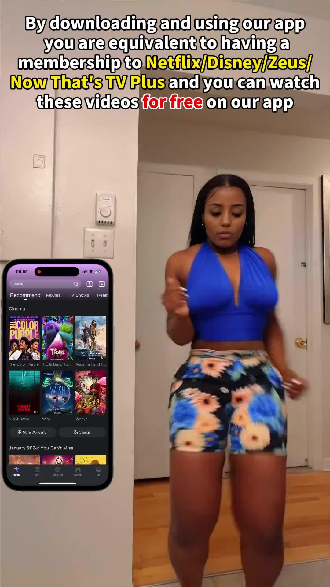 Get to watch trending movies and TV series in HD right now!