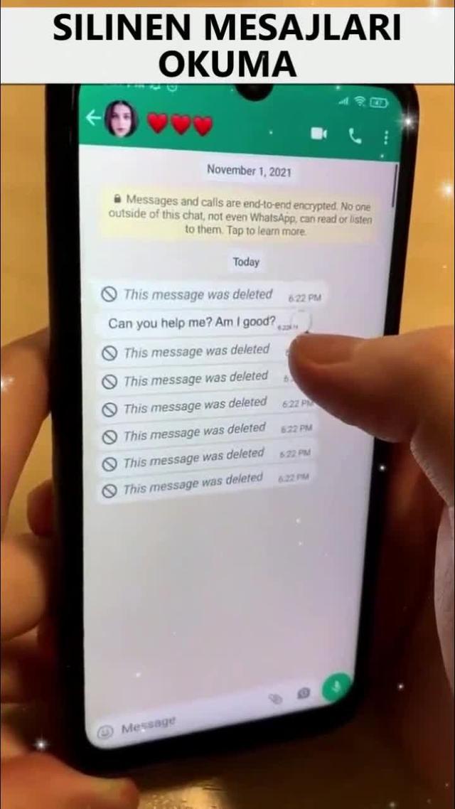 Mesajı sildiniz mi? Bu uygulama ile geri yükleyin!