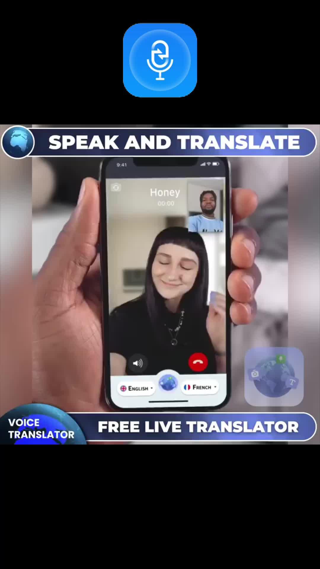 Photo translate, voice translation and audio translation.all languages free!