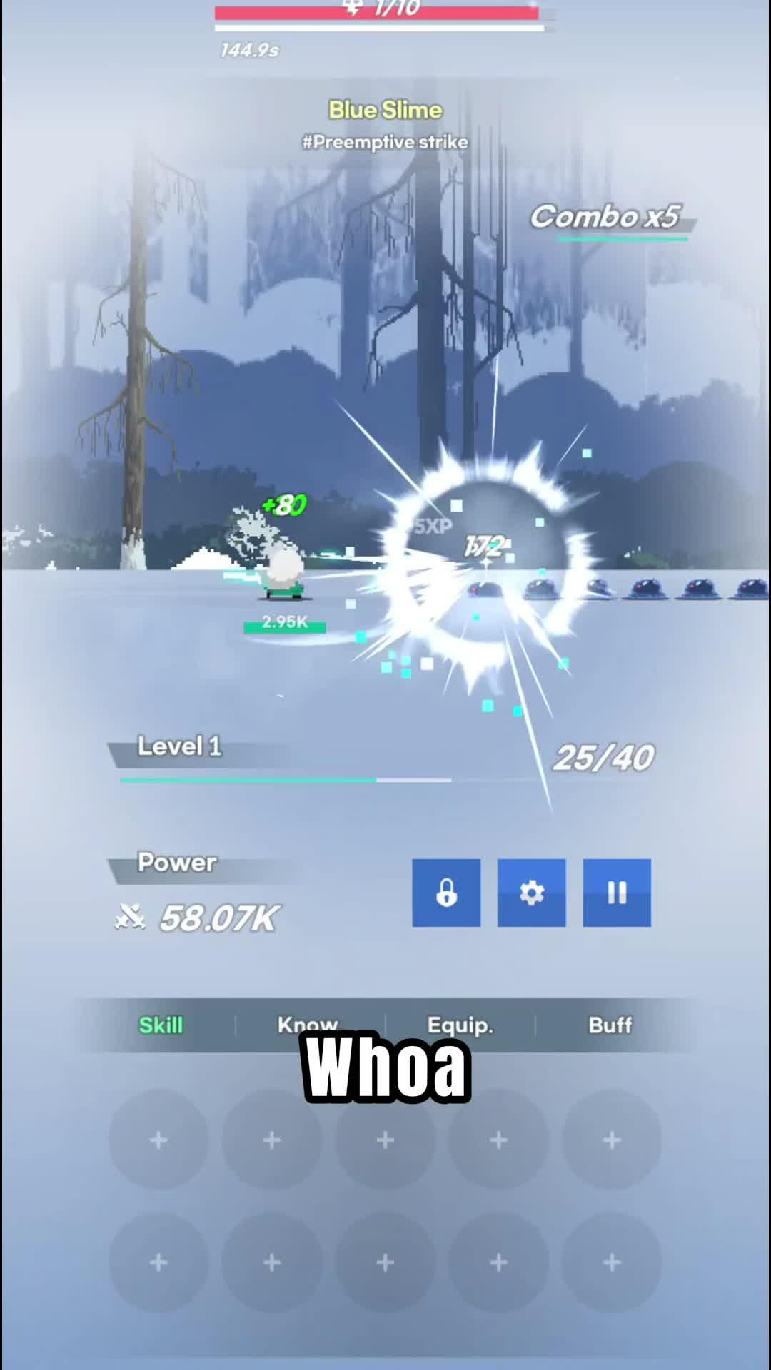 Auto Battle, Equip Gears, Defeat Bosses