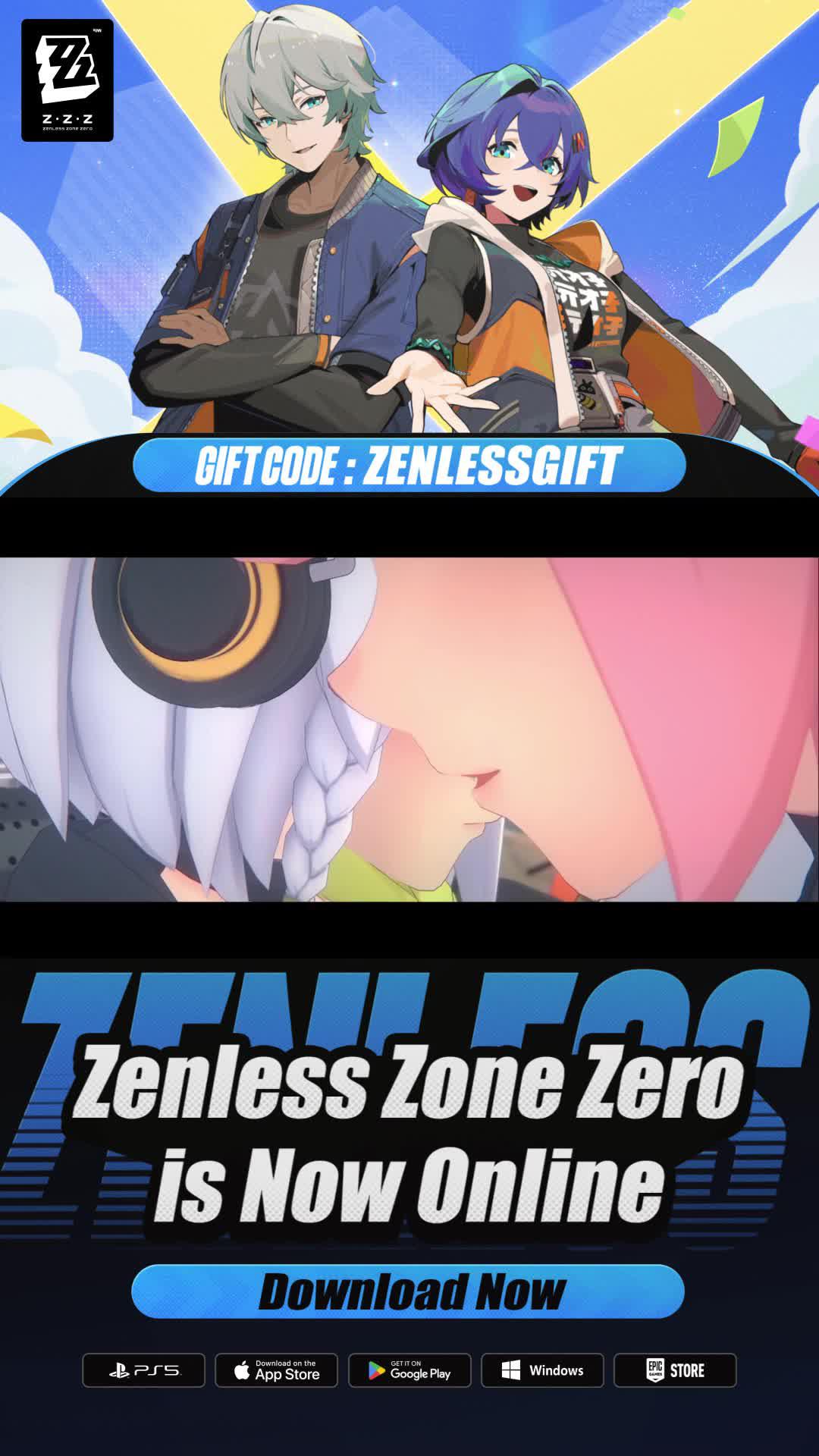 Download Zenless Zone Zero and begin your action adventure!
