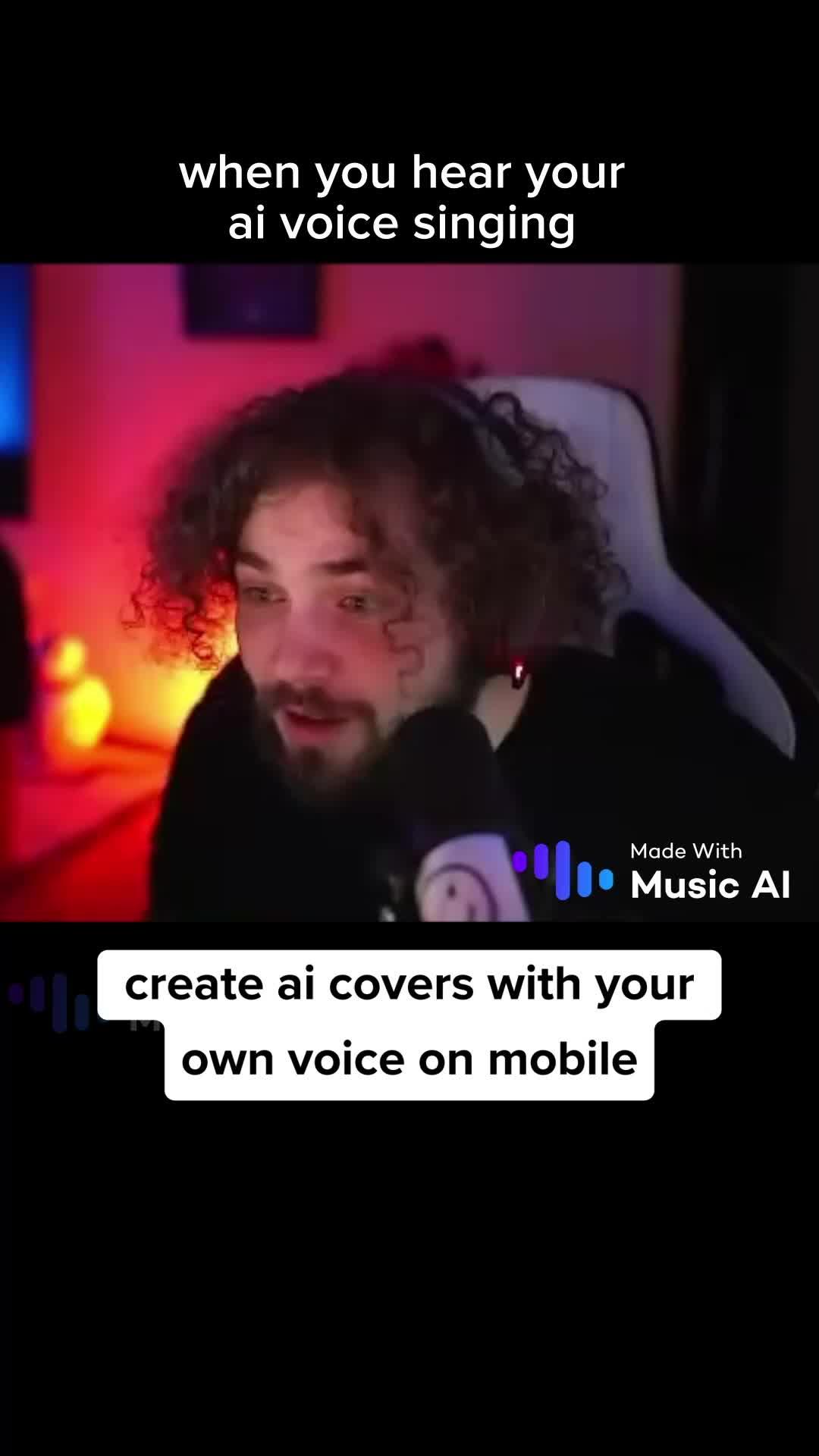 Create AI covers with your own voice on mobile