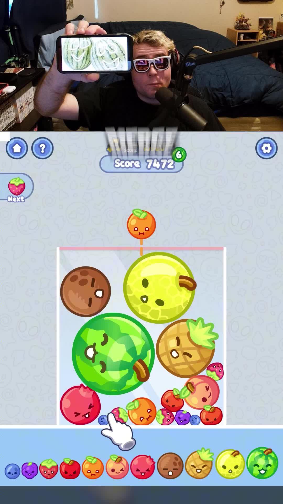 Can you reach the watermelon?