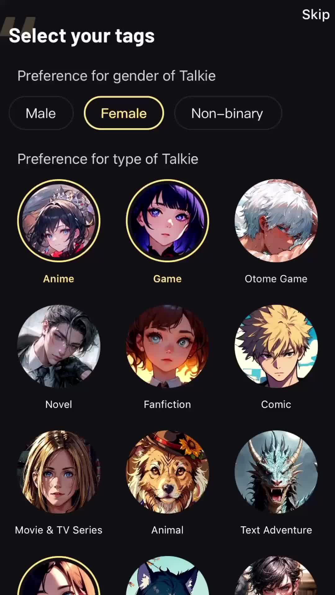 Don't settle for boring conversations - get surprised with our AI friends.