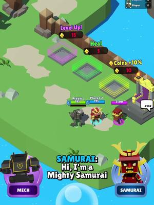 Compete with other players hunting monsters. Will you be the last warrior standing?