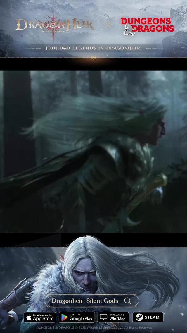 Adventure with D&D heroes and win exclusive rewards in Dragonheir!