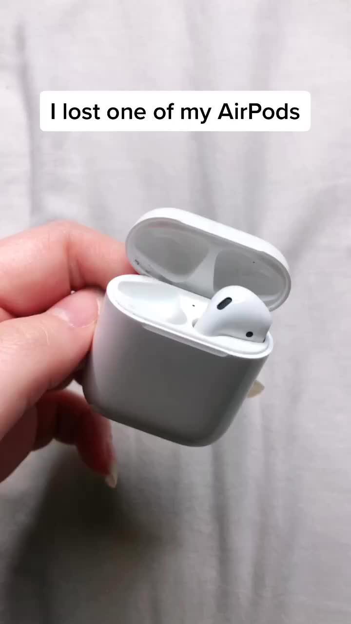 Lost your airpod? Using this app and find yours now!