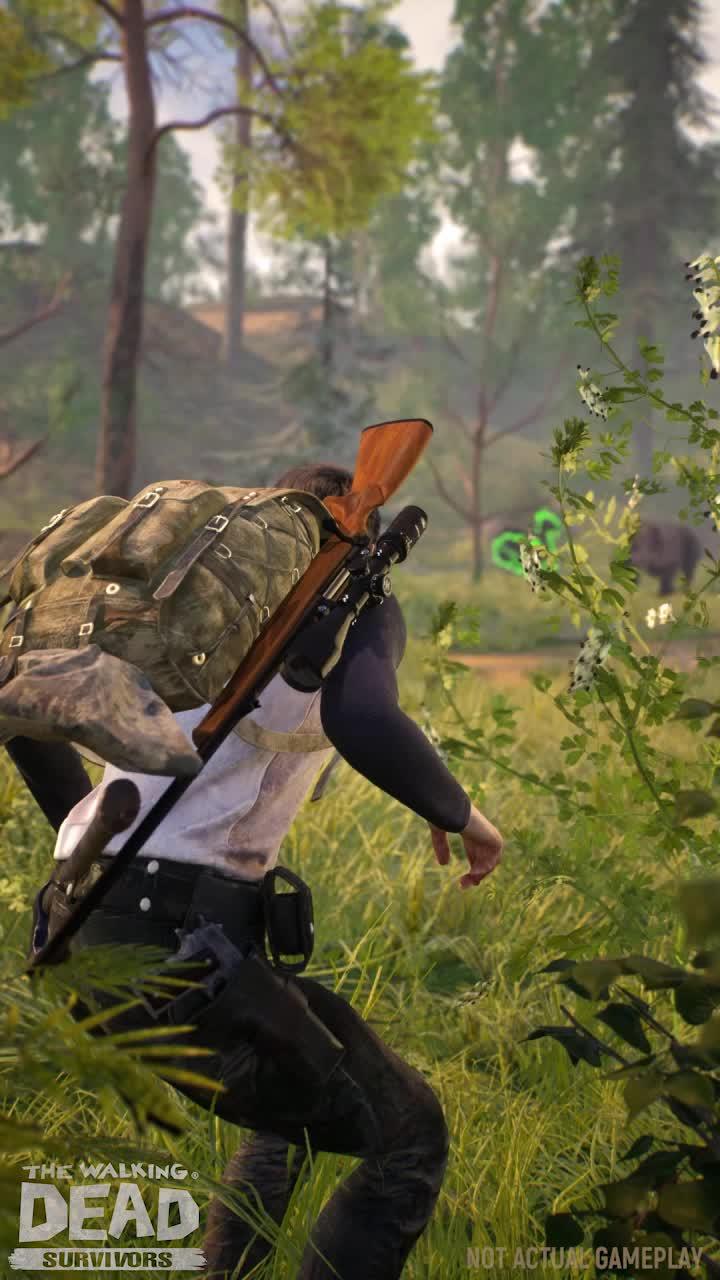 Battle the living and the dead to survive in TWD!