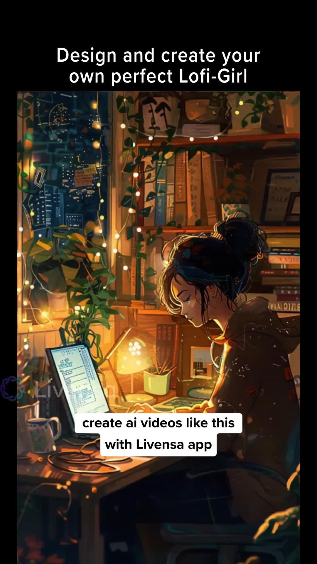 Create Al videos with your own words on mobile