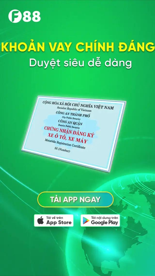 Khoản vay chính đáng, trả góp linh hoạt 3 - 18 tháng #camdo #taichinhcanhan #vaytieudung #F88