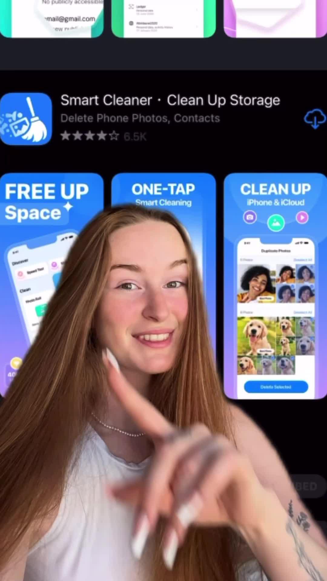 Clean up your device in a few taps!