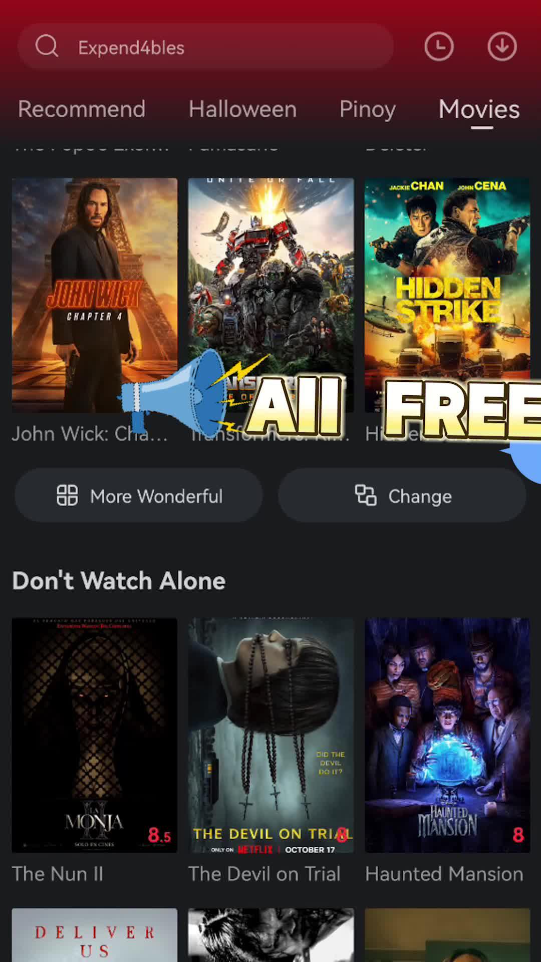Watch global movies for free
