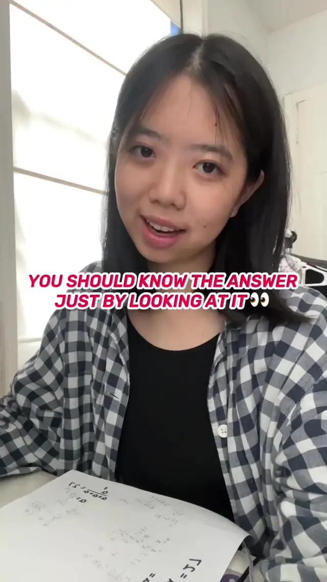 did you know the answer 🤔 try out this question yourself with the help of @The math tutor! #college #productivity #studytok #productivity #studyhacks #math #stem 