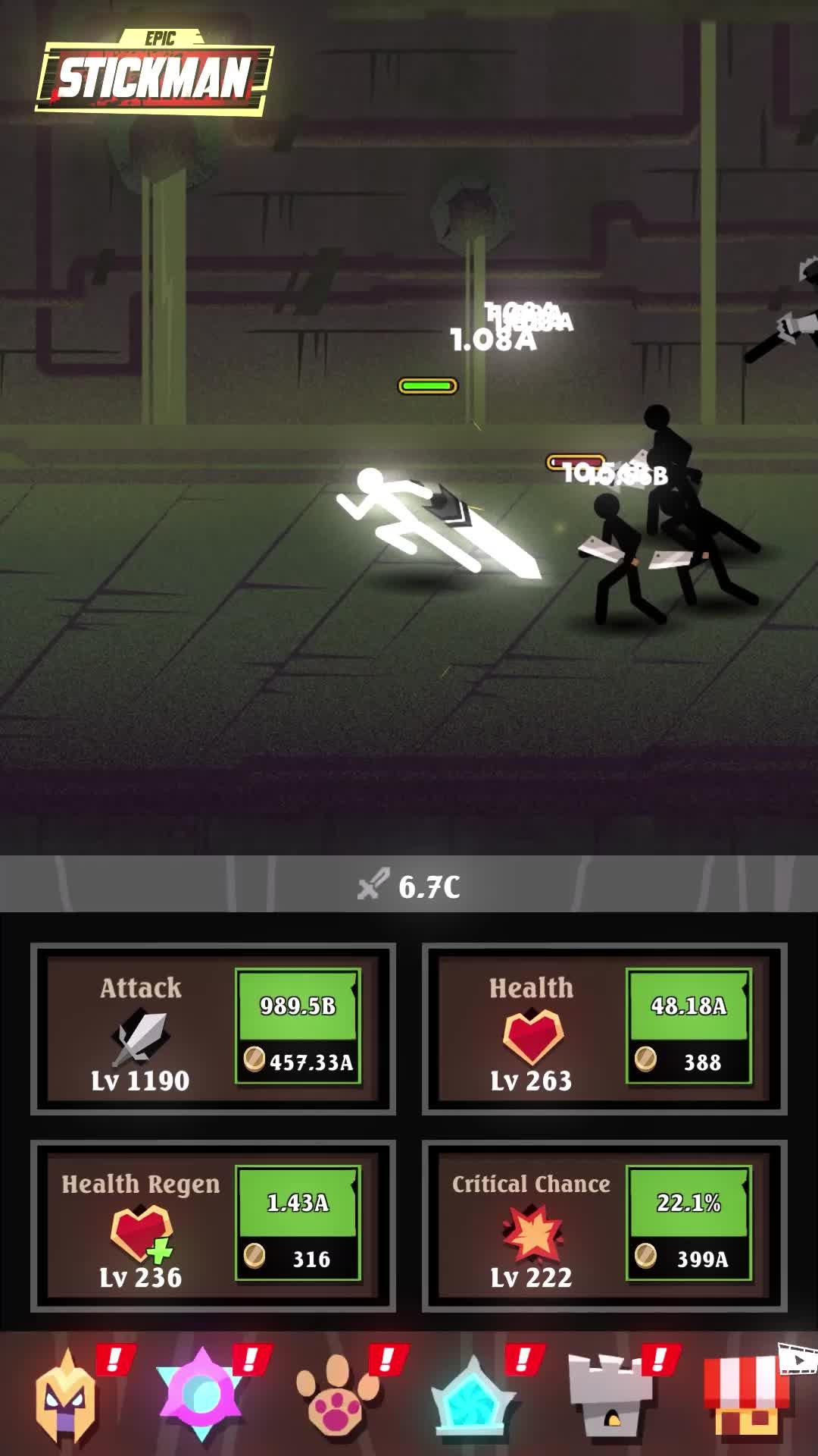 Upgrade your stickman, master combat techniques, and emerge victorious