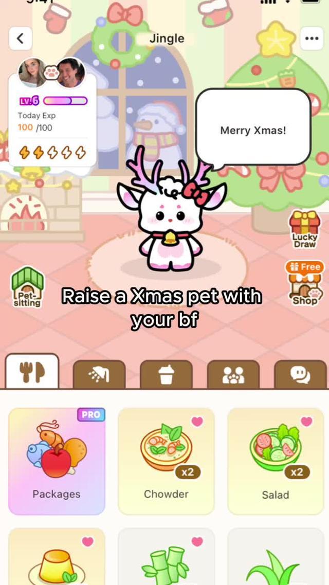 Raise a Xmas pet with your bf